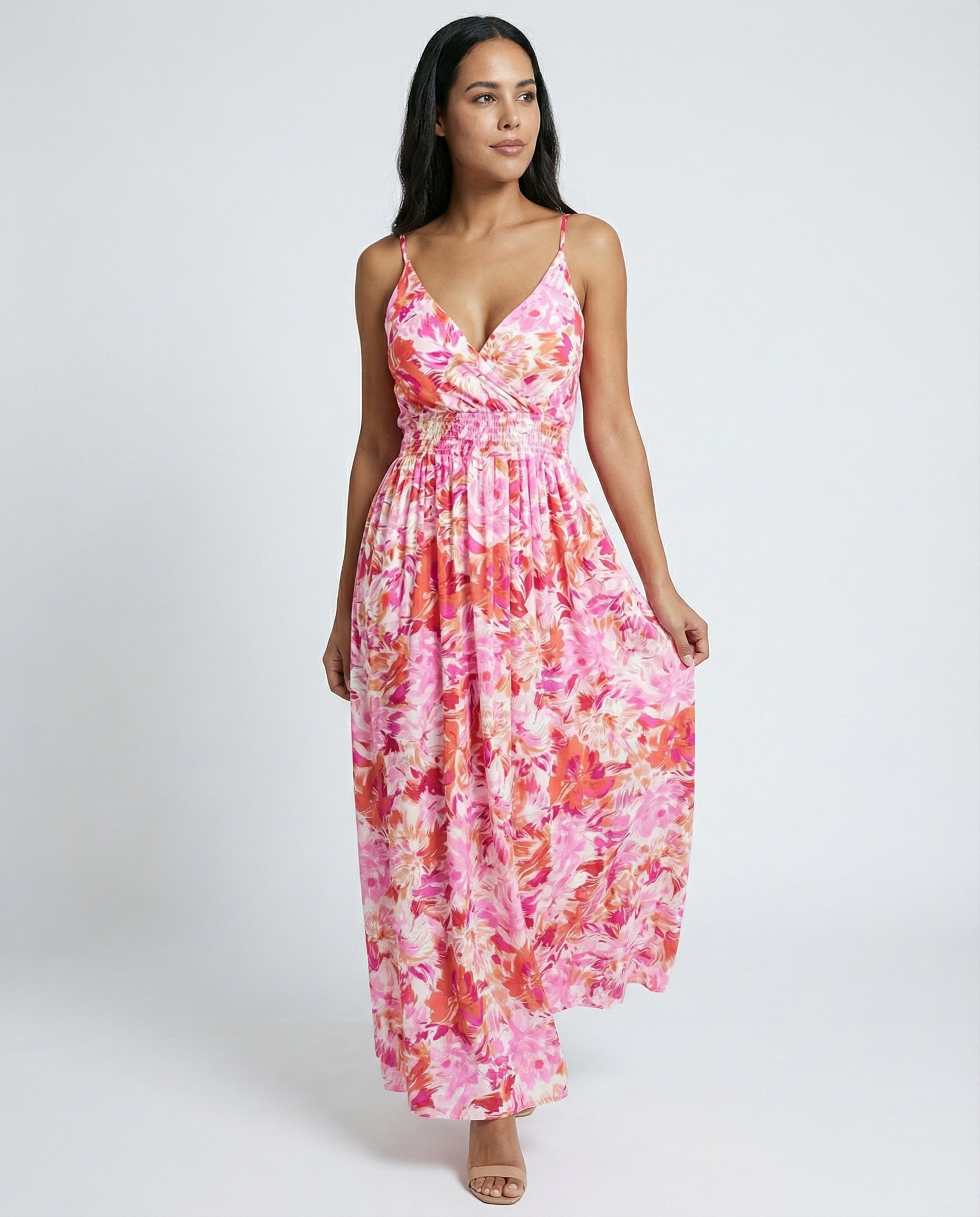 Blush Mirage Maxi Dress
