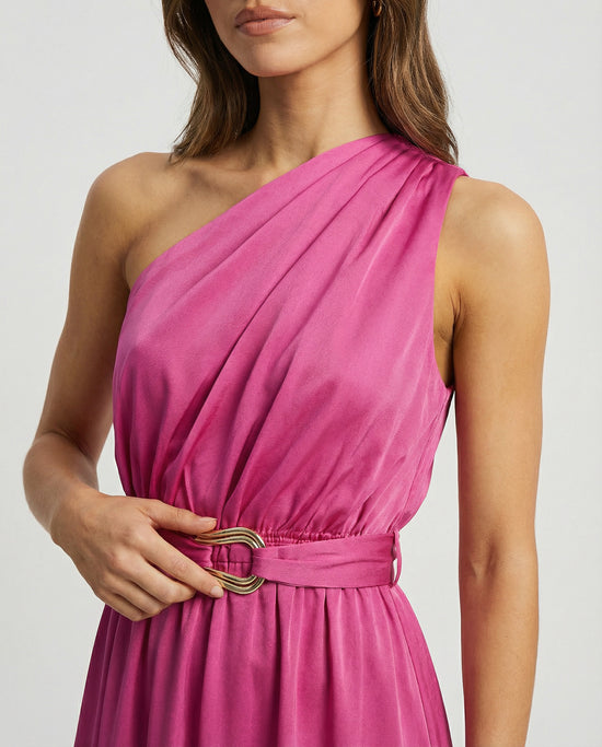 Elara Drape Midi Dress