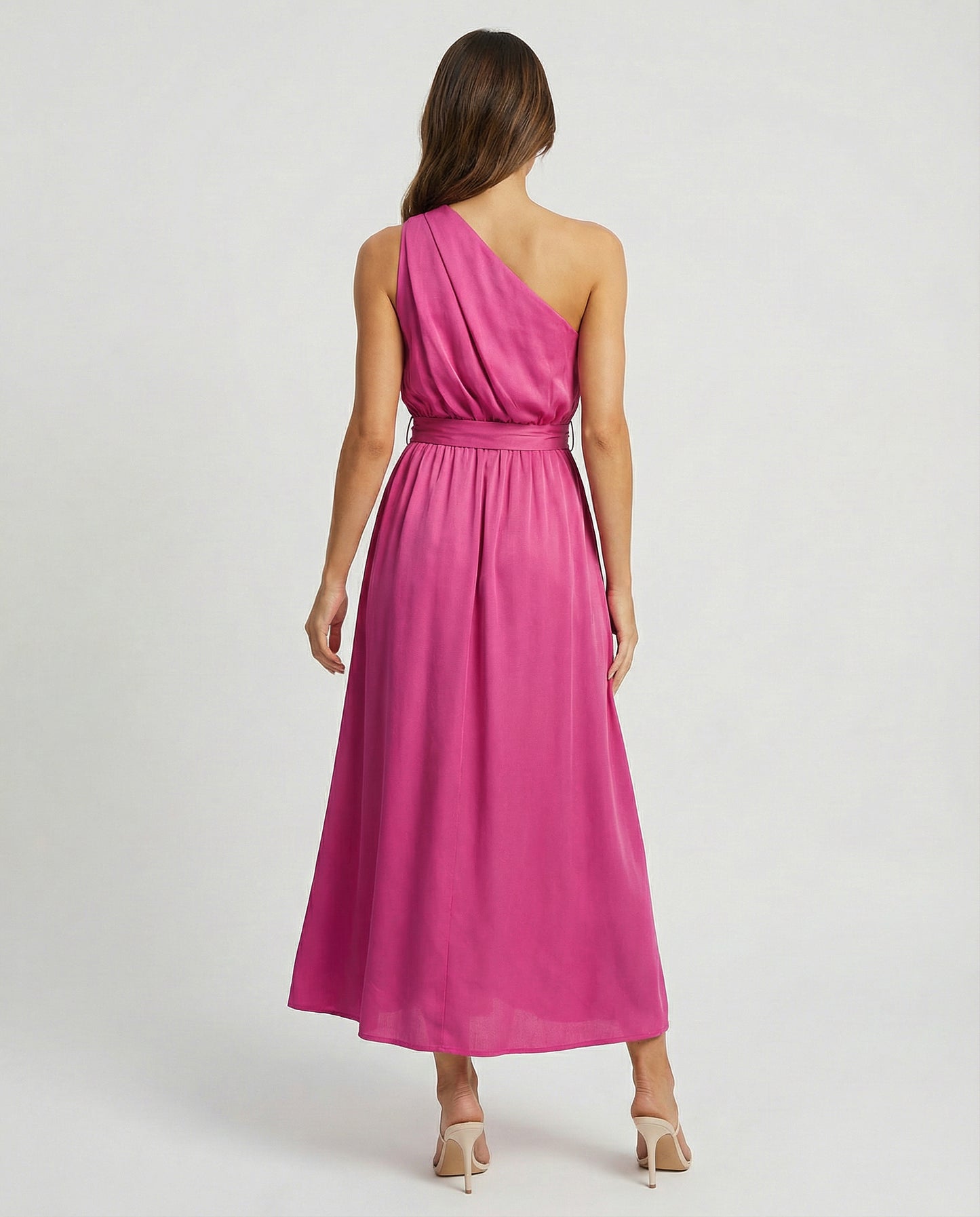 Elara Drape Midi Dress