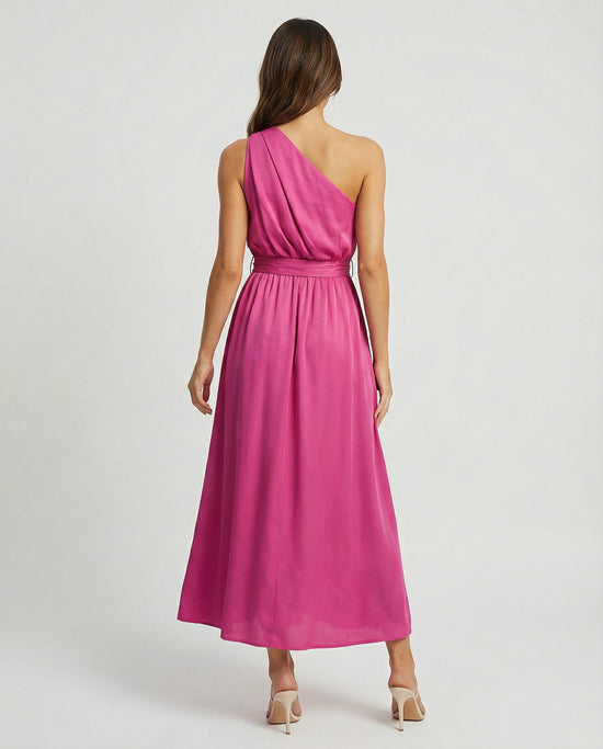 Elara Drape Midi Dress