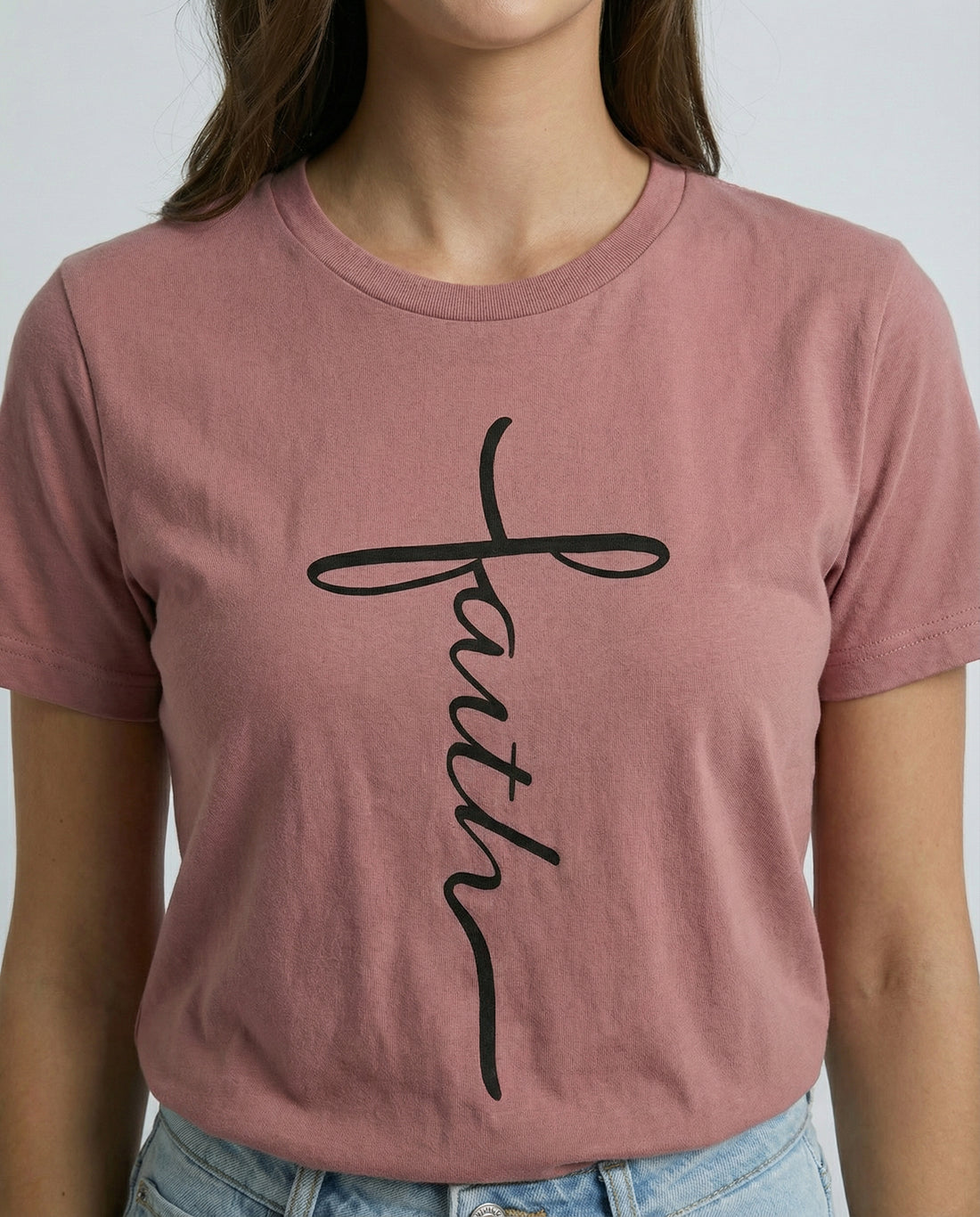 Faith Round Neck T-Shirt