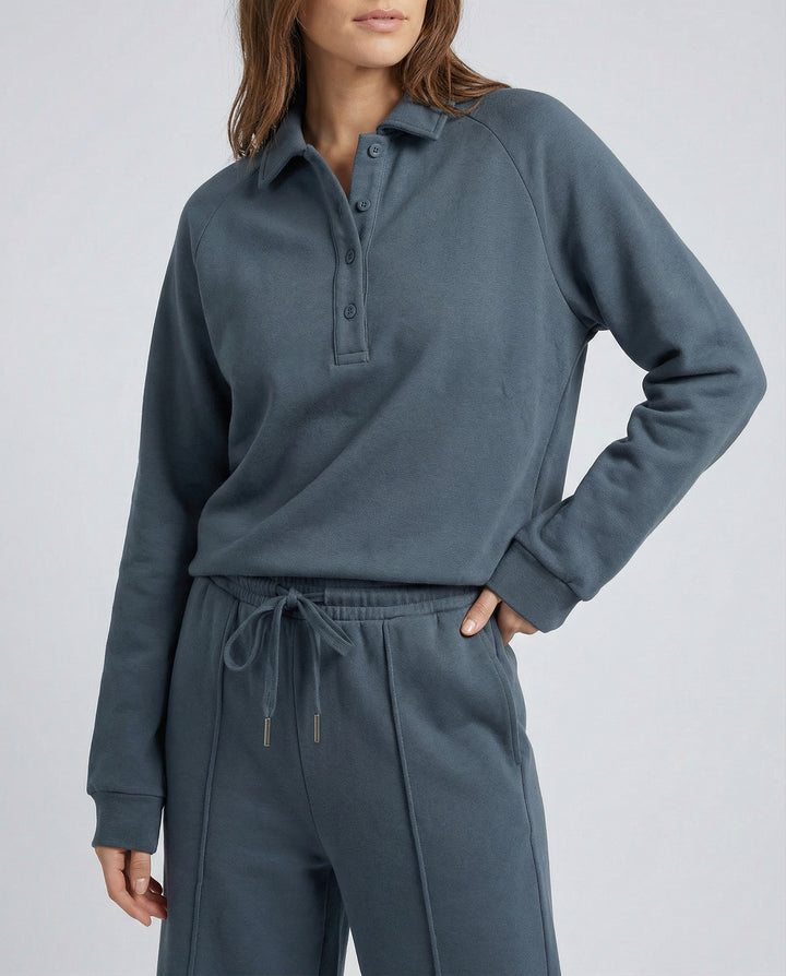 Harbor Collared Sweatshirt & Pants Set