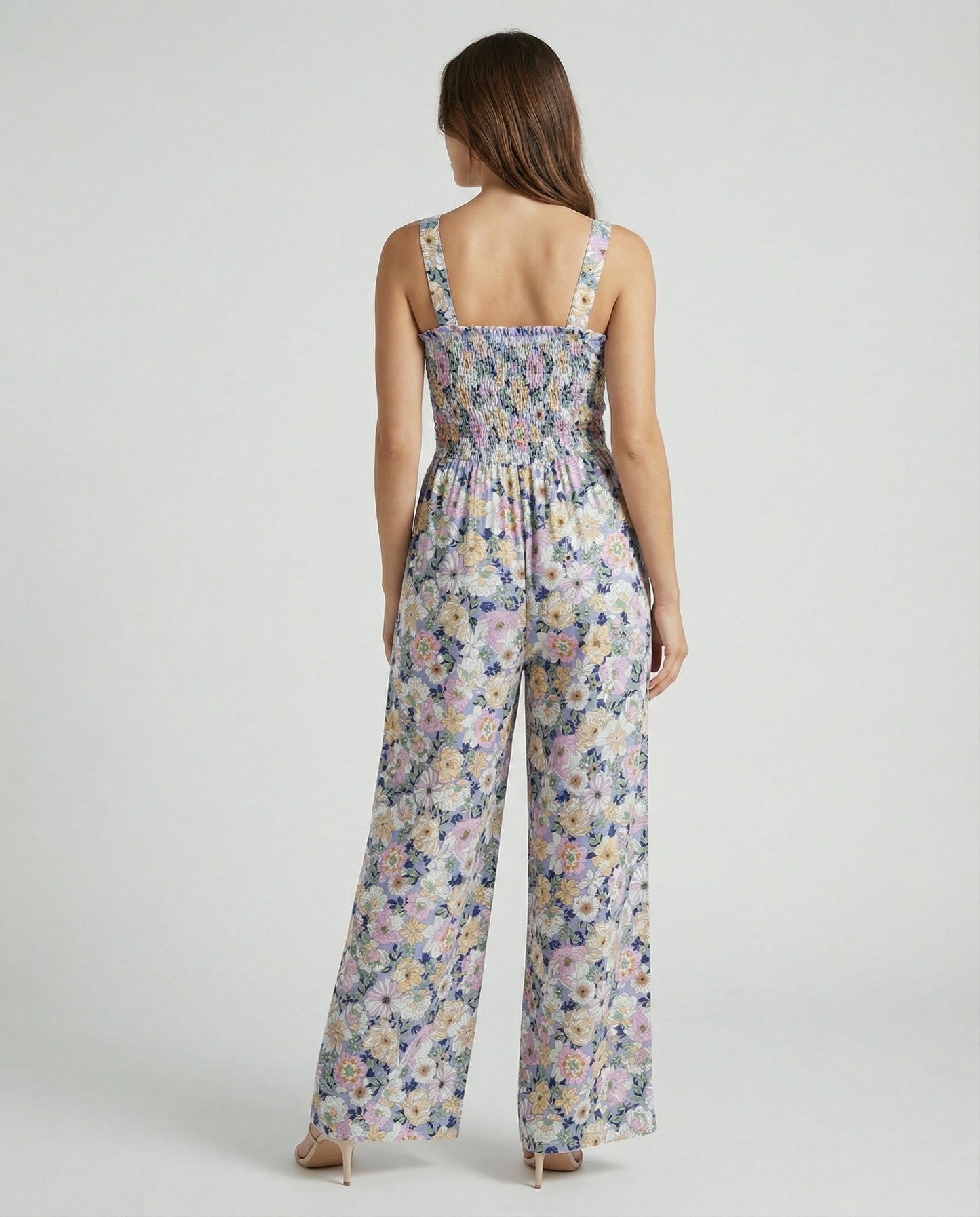 Harvest Bloom Smocked Jumpsuit