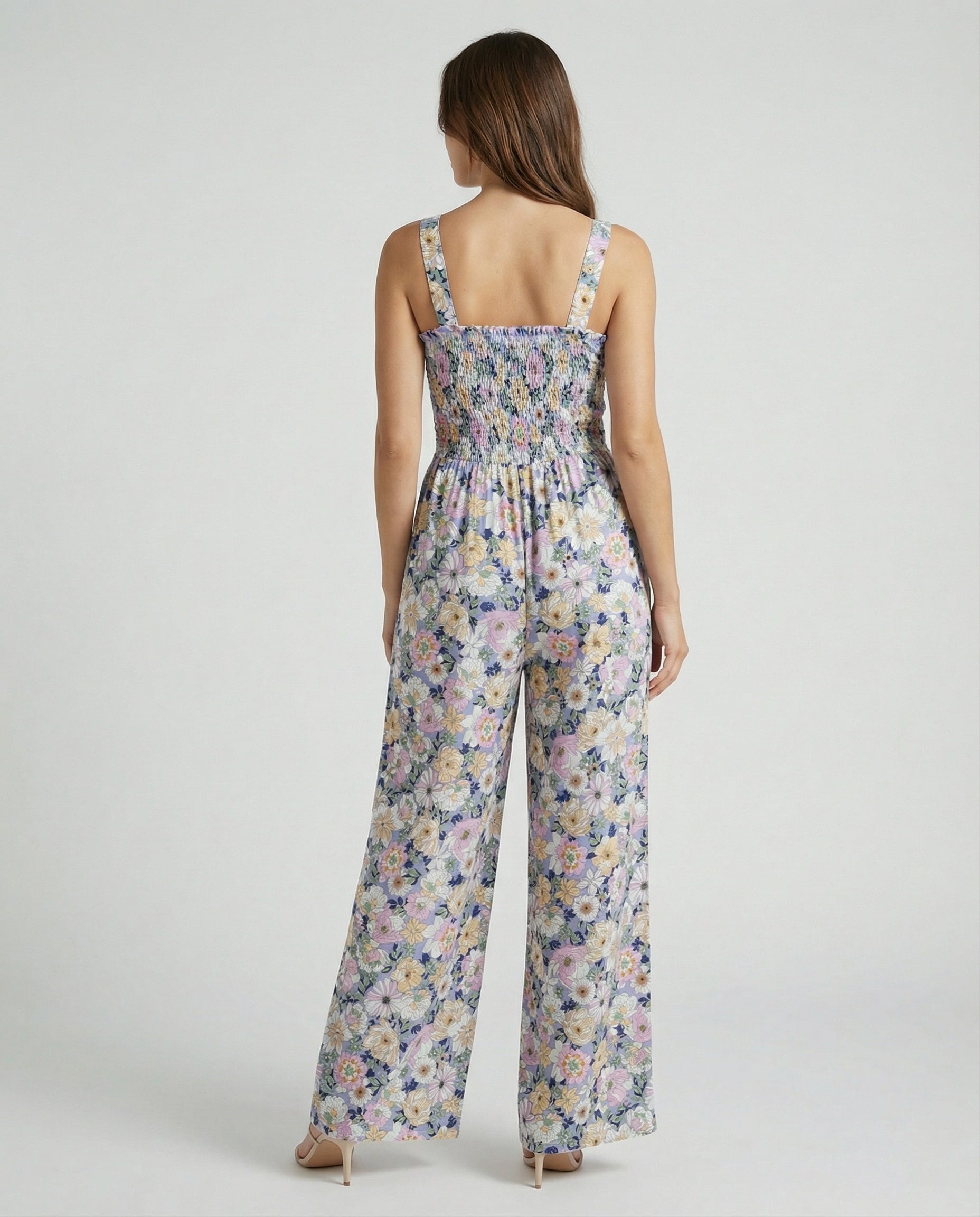 Harvest Bloom Smocked Jumpsuit