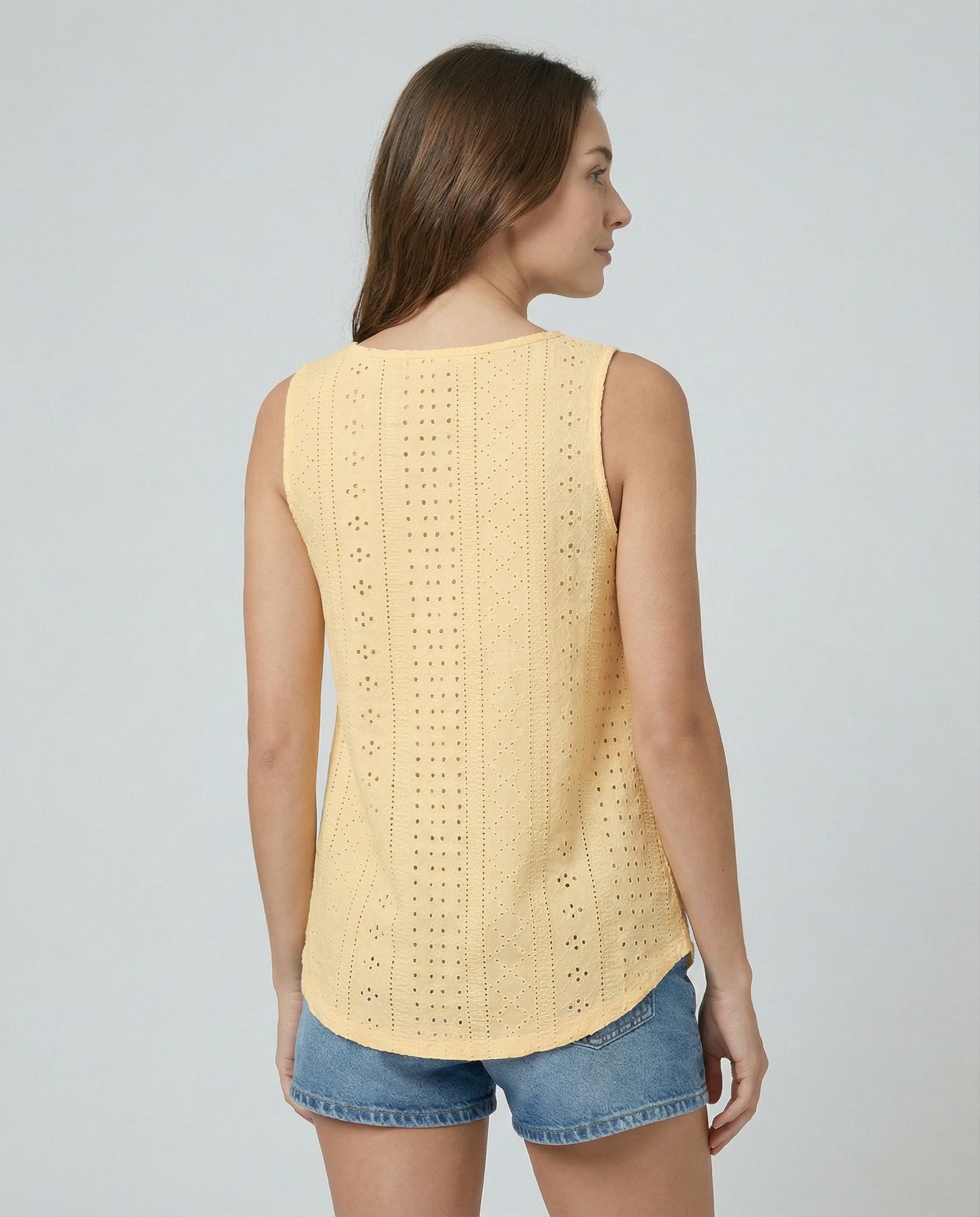 Isla Eyelet Scoop Tank
