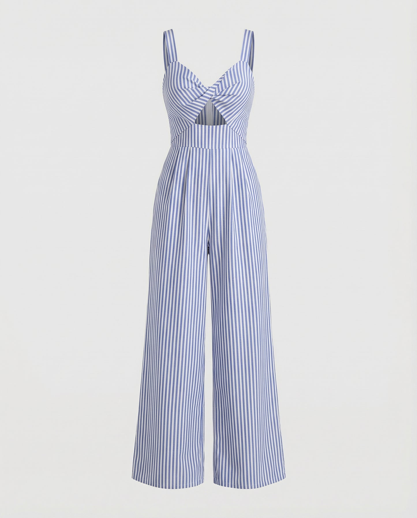 Maris Stripe Cutout Jumpsuit