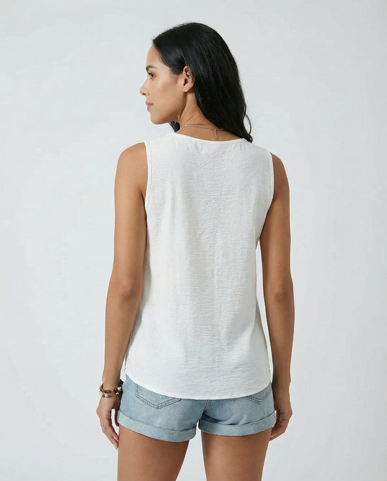 Marisol Curve V-Neck Tank