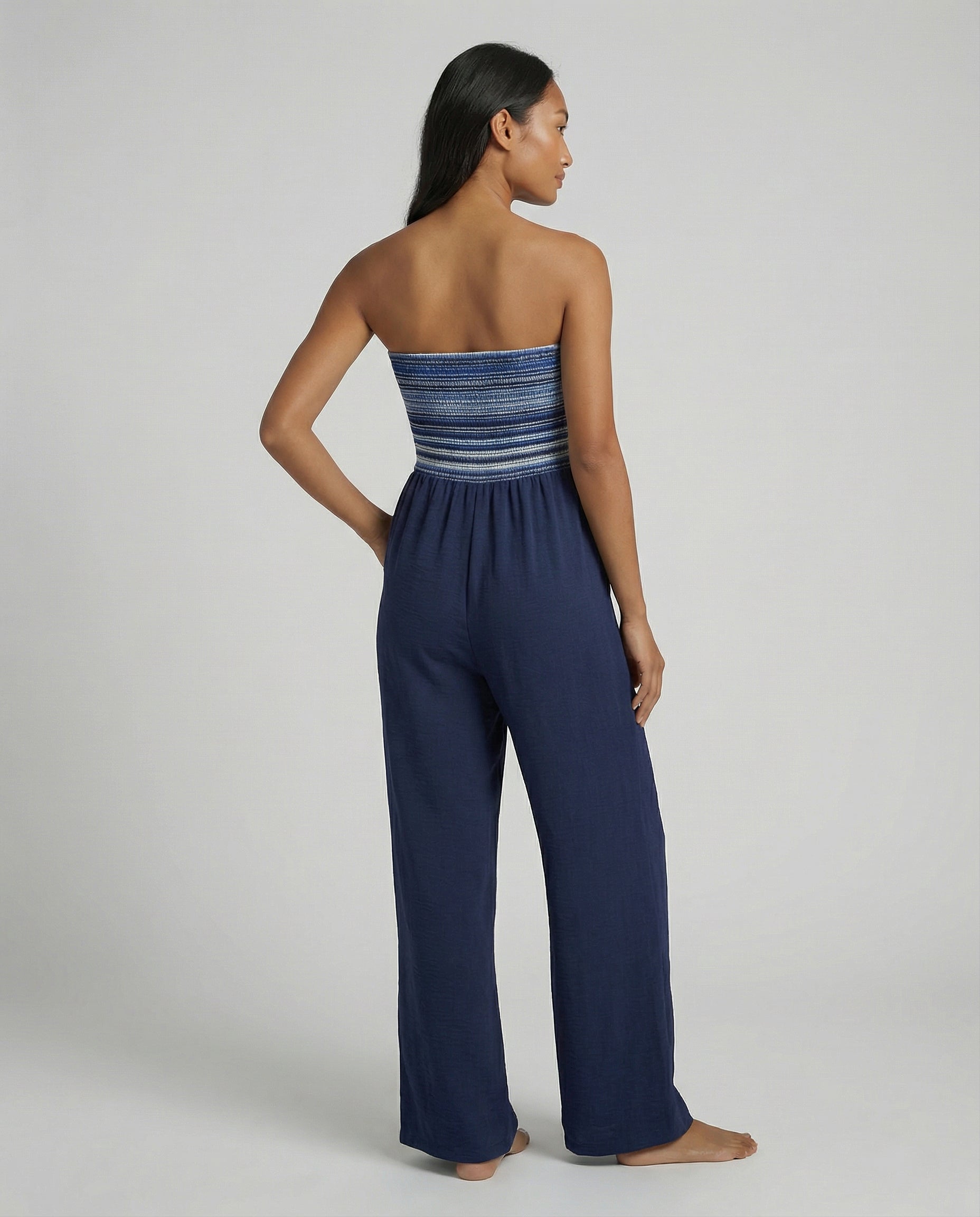 Midnight Tide Tube Jumpsuit