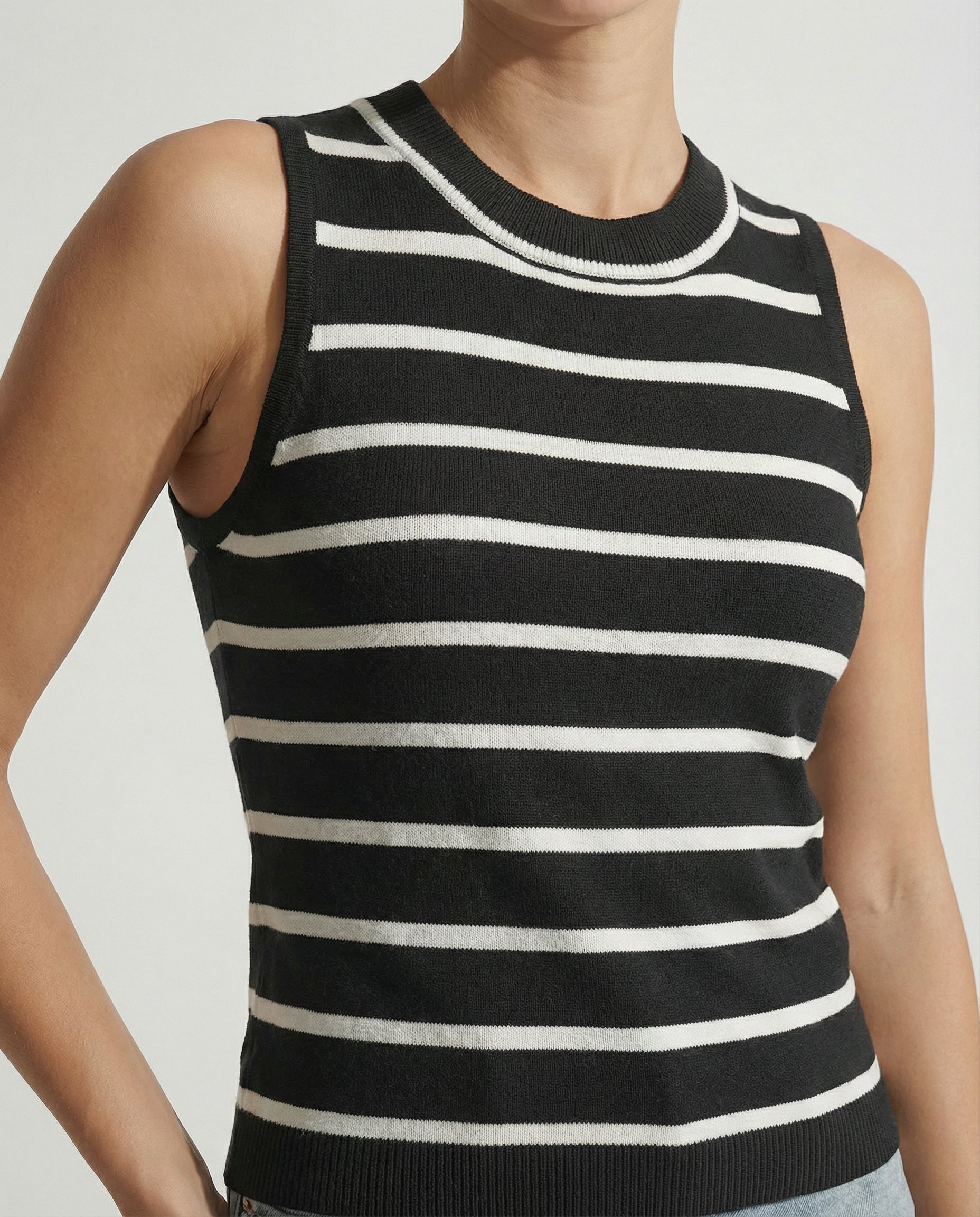 Sienna Stripe Knit Tank