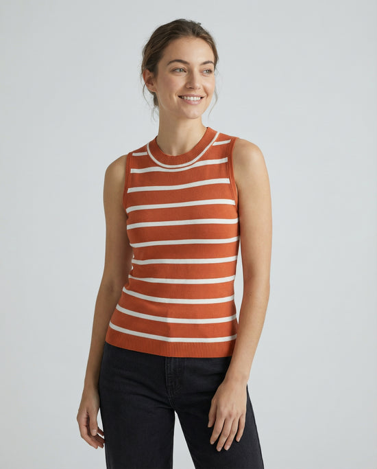 Sienna Stripe Knit Tank