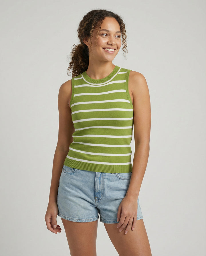 Sienna Stripe Knit Tank