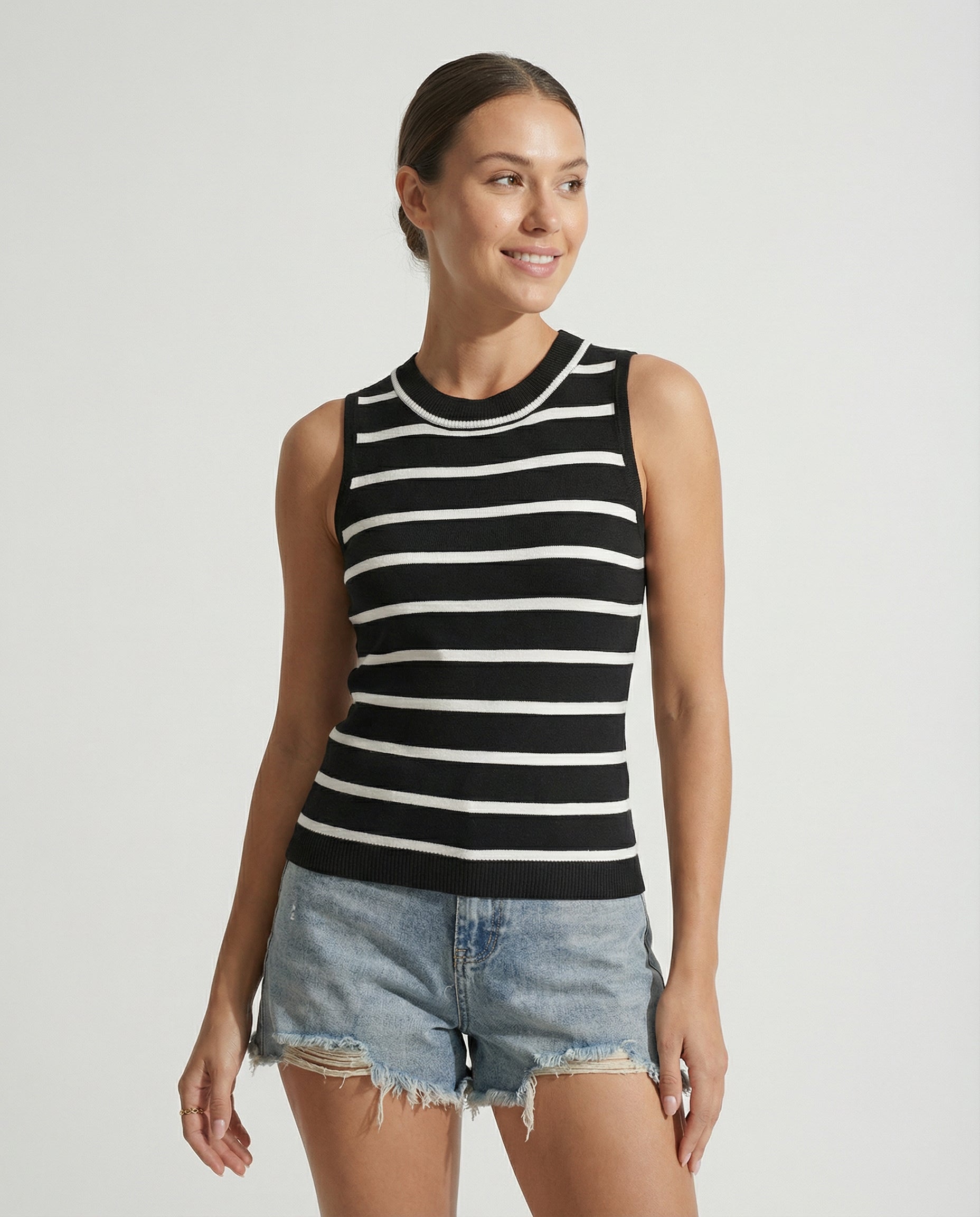 Sienna Stripe Knit Tank