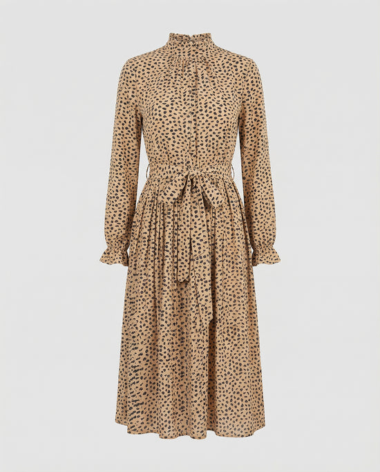 Aveline Spot Maxi Dress