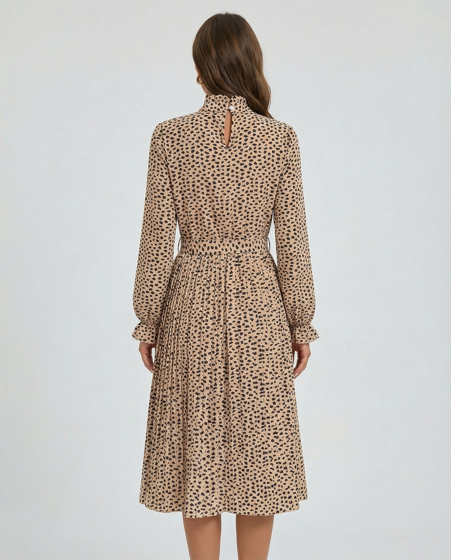 Aveline Spot Maxi Dress