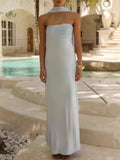 Tube Mermaid Maxi Dress - CELIVINE