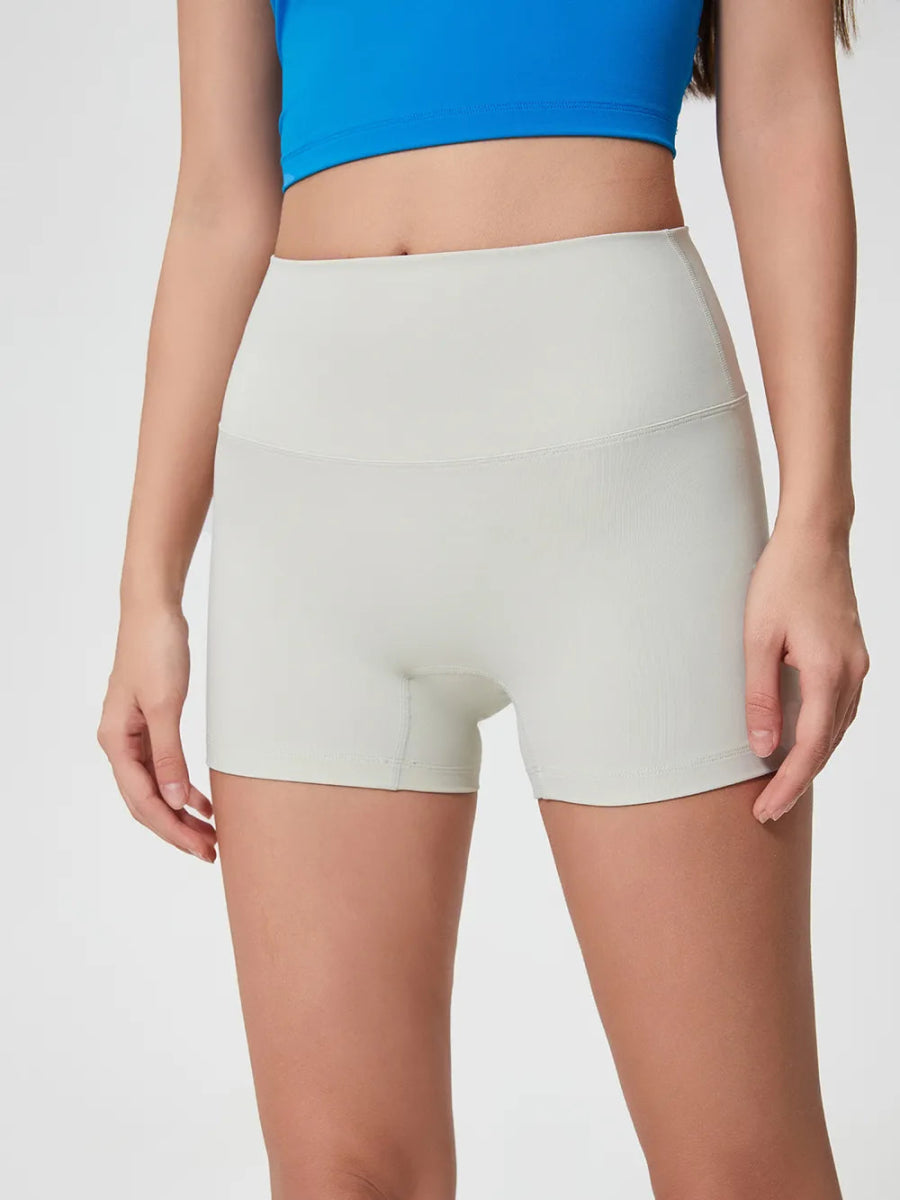 High Waist Active Shorts - CELIVINE