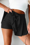 Drawstring Active Skorts - CELIVINE