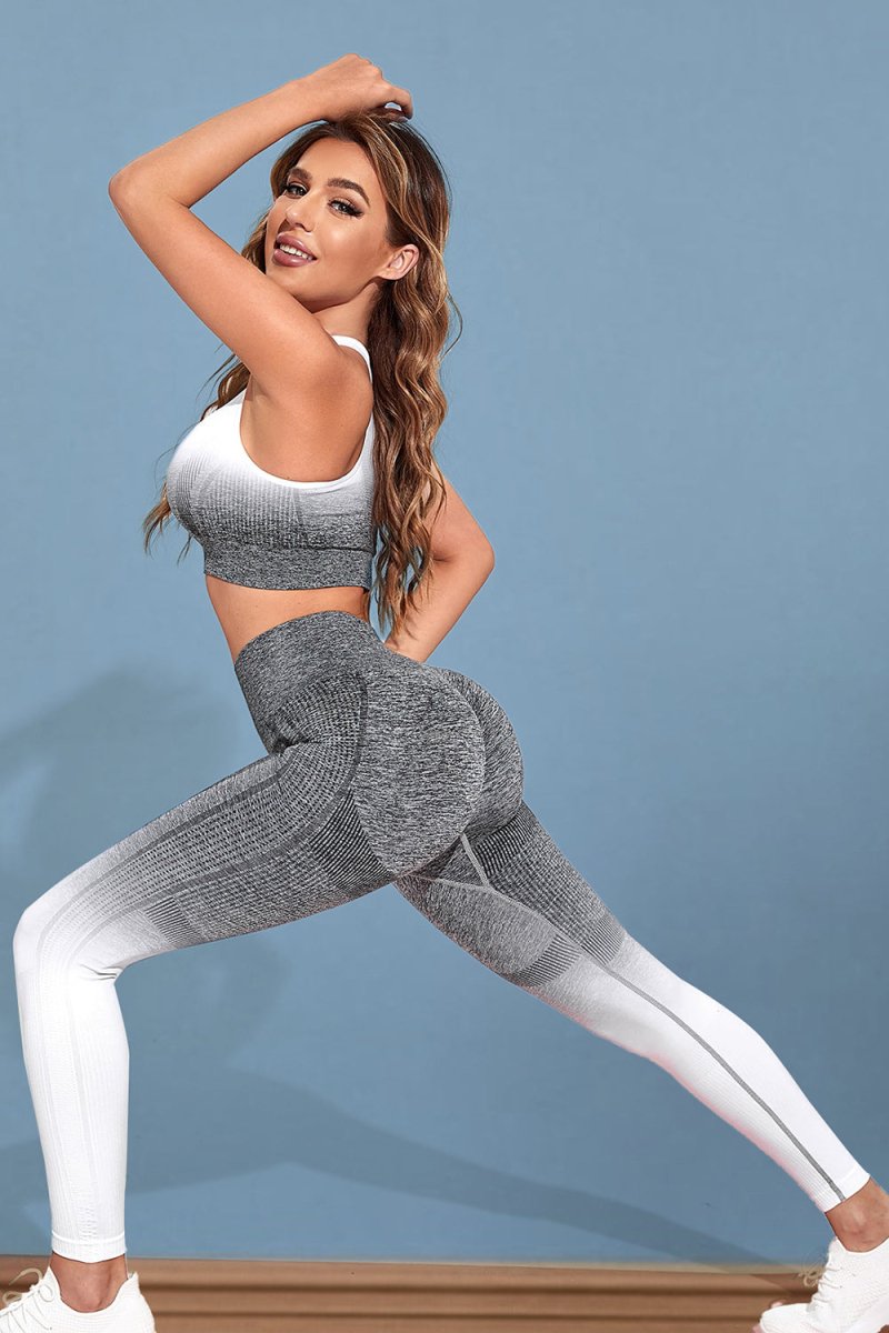 Gradient Sports Tank and Leggings Set - CELIVINE