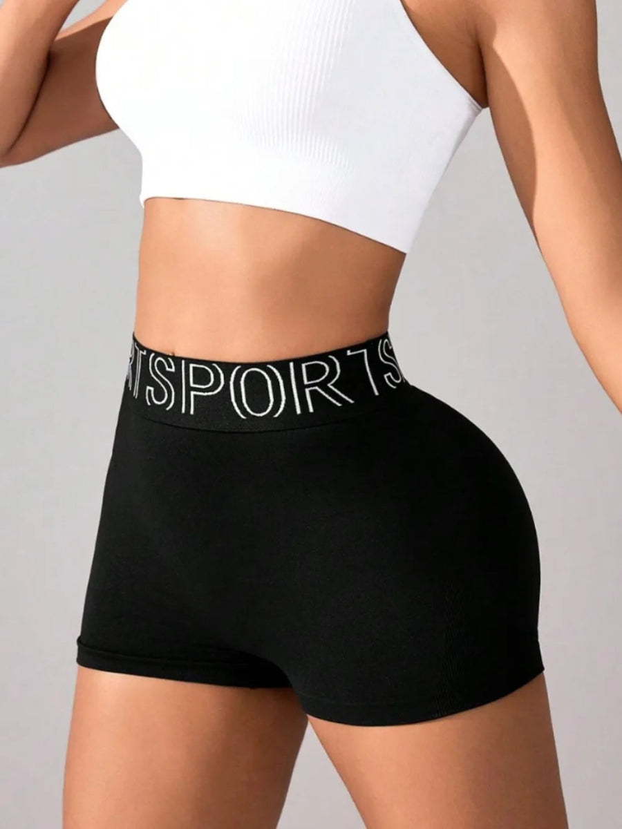 High Waist Active Shorts - CELIVINE