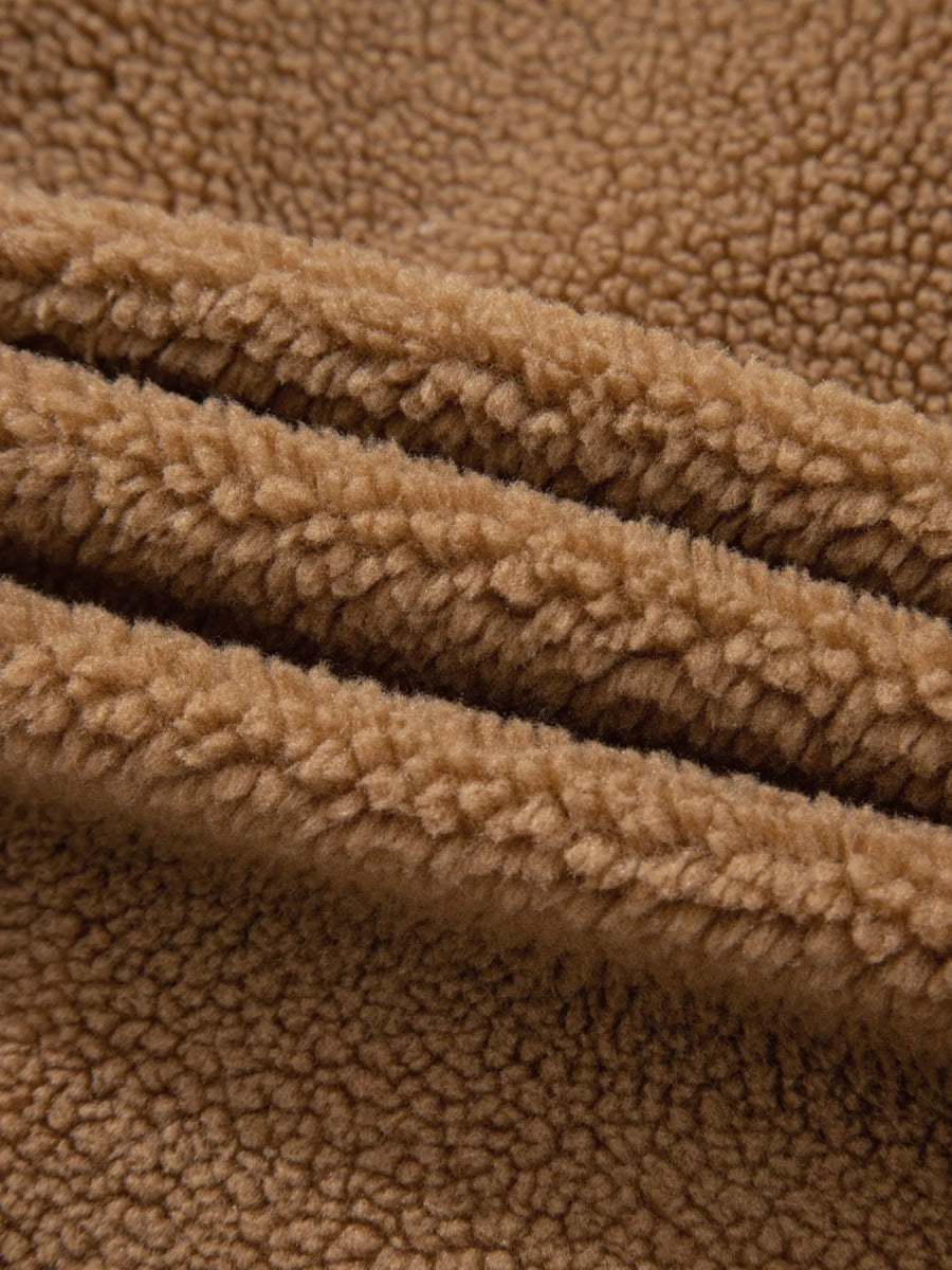 Double Tied Front Vest Coat - CELIVINE