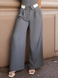 Wide Leg Pants - CELIVINE