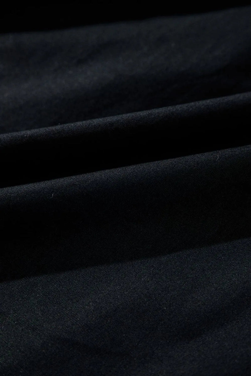 V Neck Ruffled Cap Sleeve Smocked Maxi Dress - CELIVINE