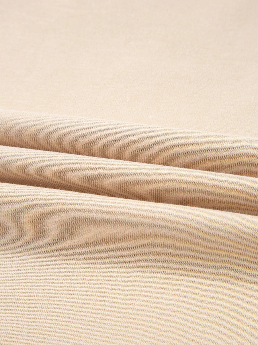 GAME DAY Letter Graphic Round Neck Sweatshirt - CELIVINE