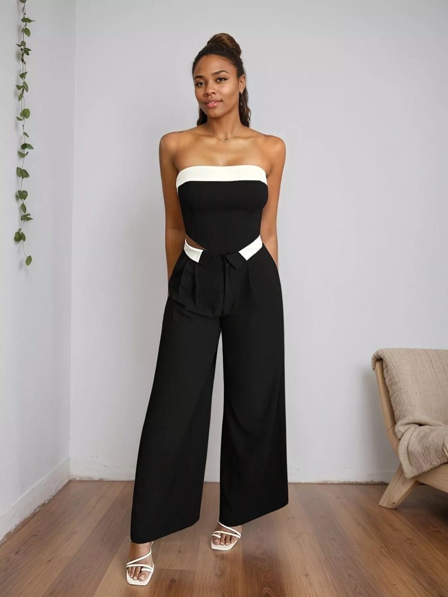 Wide Leg Pants - CELIVINE