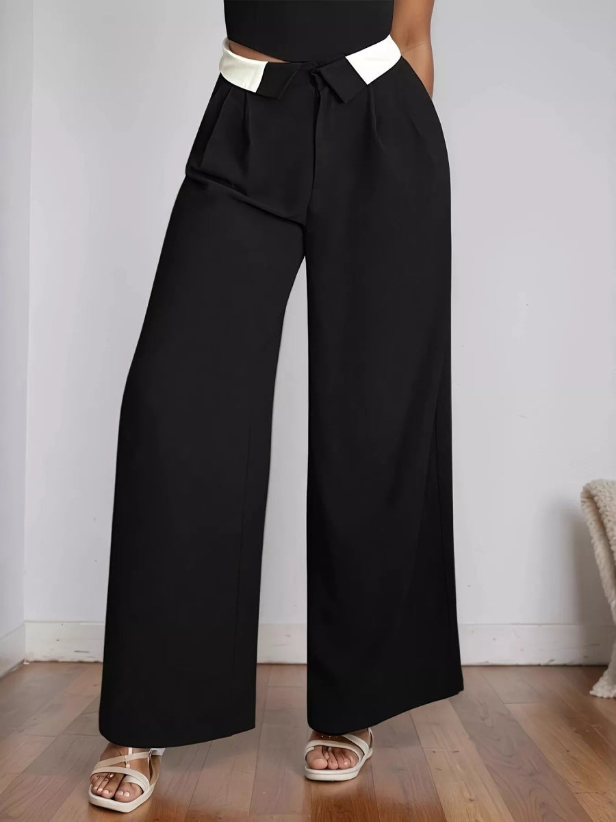 Wide Leg Pants - CELIVINE