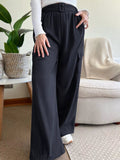 High - Waisted Wide - Leg Pants - CELIVINE