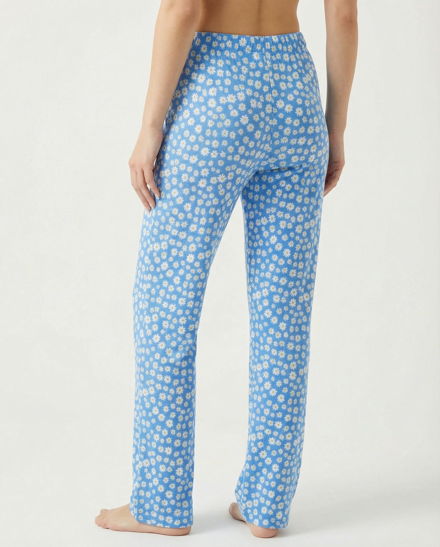 Bloomline Floral Flare Pants - CELIVINE