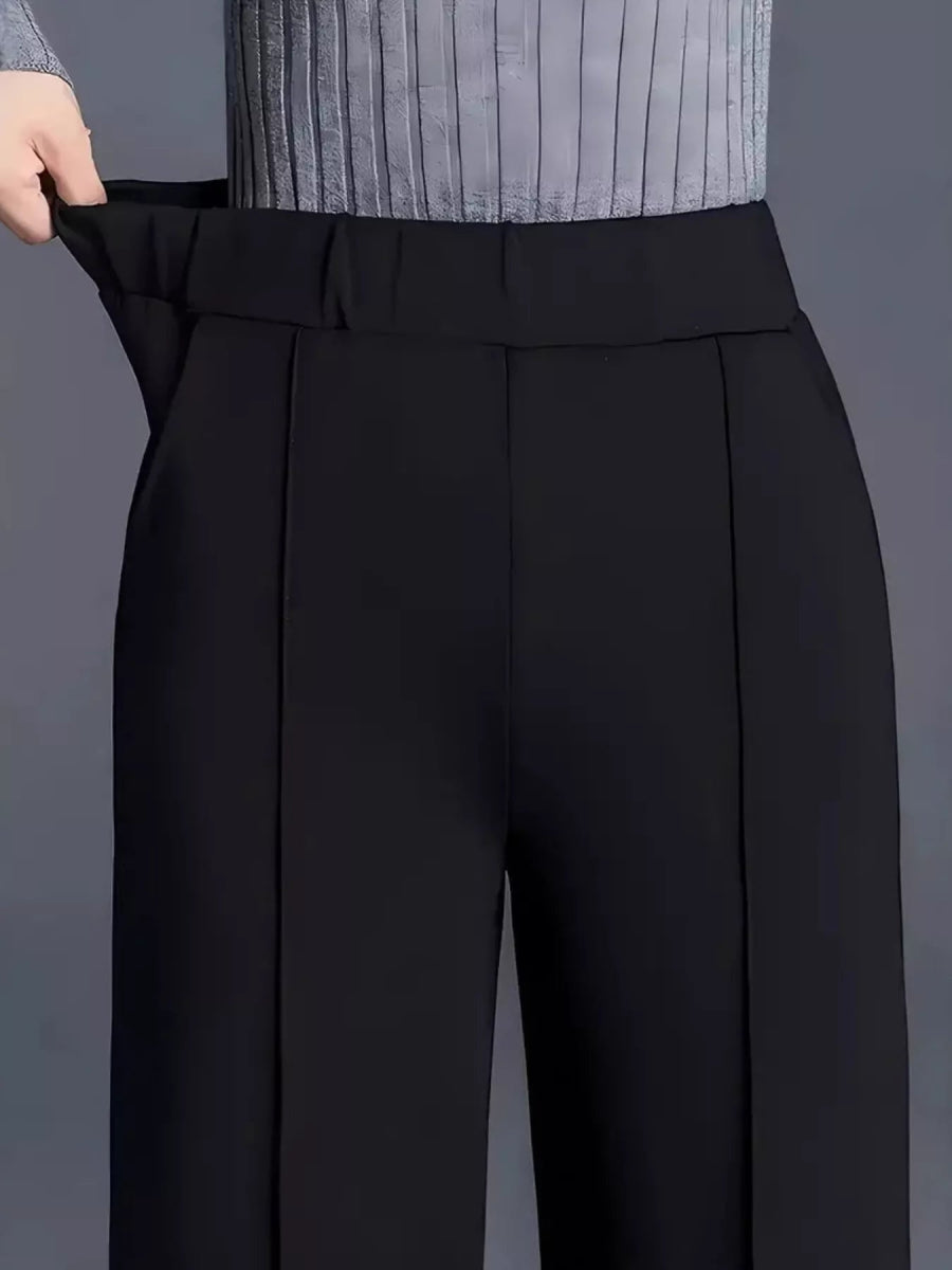 High - Waisted Wide Leg Pants - CELIVINE