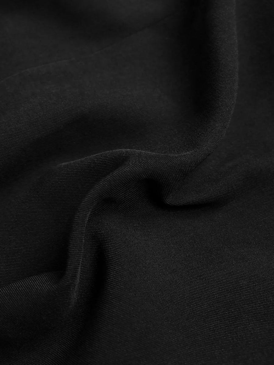 Perfee Lapel Collar Long Sleeve Blazer - CELIVINE