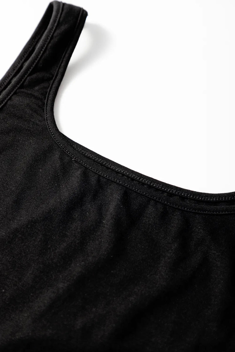 Cutout Scoop Neck Wide Strap Jumpsuit - CELIVINE