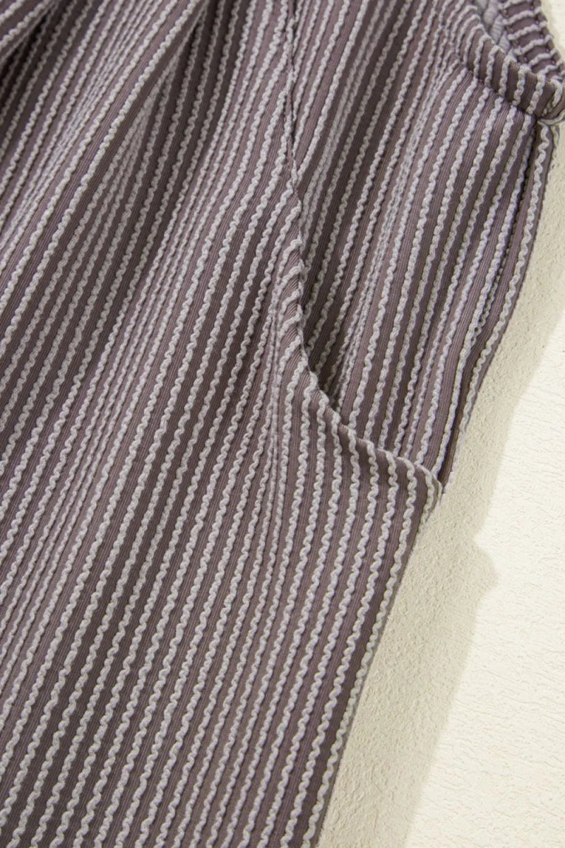 Corded Adjustable Straps Wide Leg Loose Overalls - CELIVINE