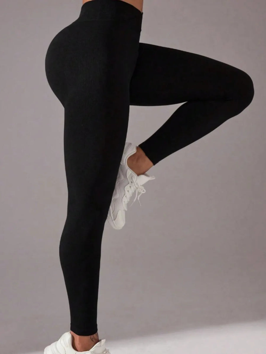 Seamless High Waist Active Pants - CELIVINE