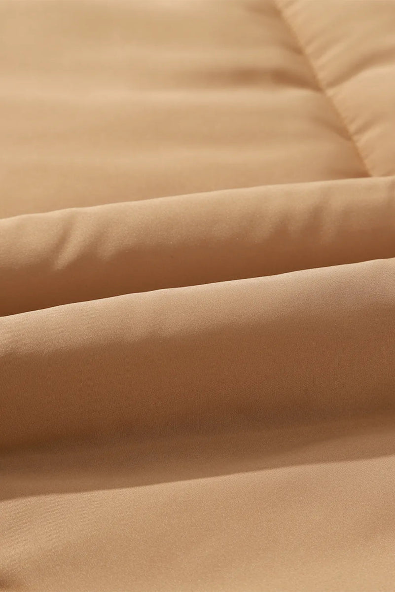 Zip Up Vest Coat with Pockets - CELIVINE