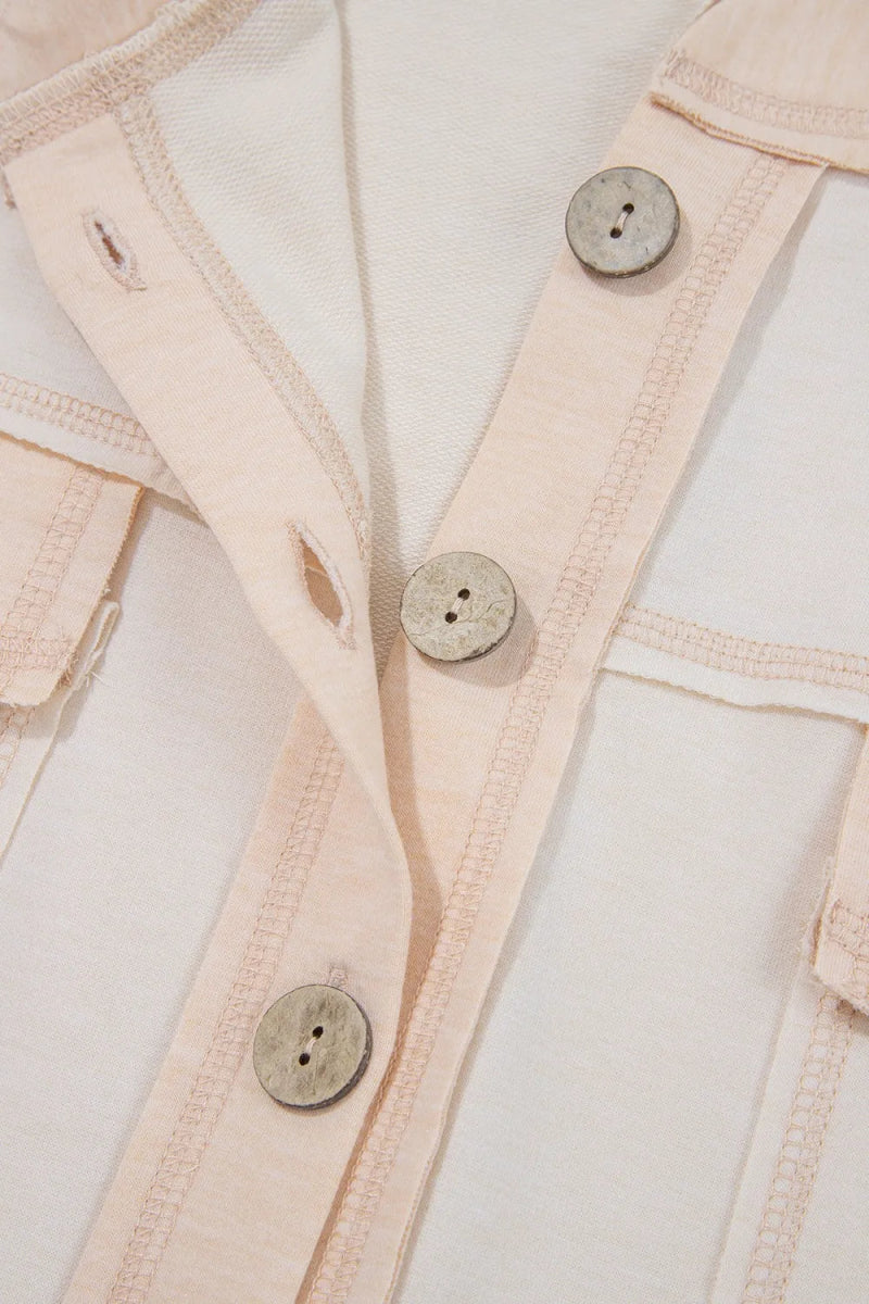 Pocket Front Short Sleeve Wide Leg Jumpsuit - CELIVINE