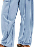 Drawstring Wide Leg Pants - CELIVINE
