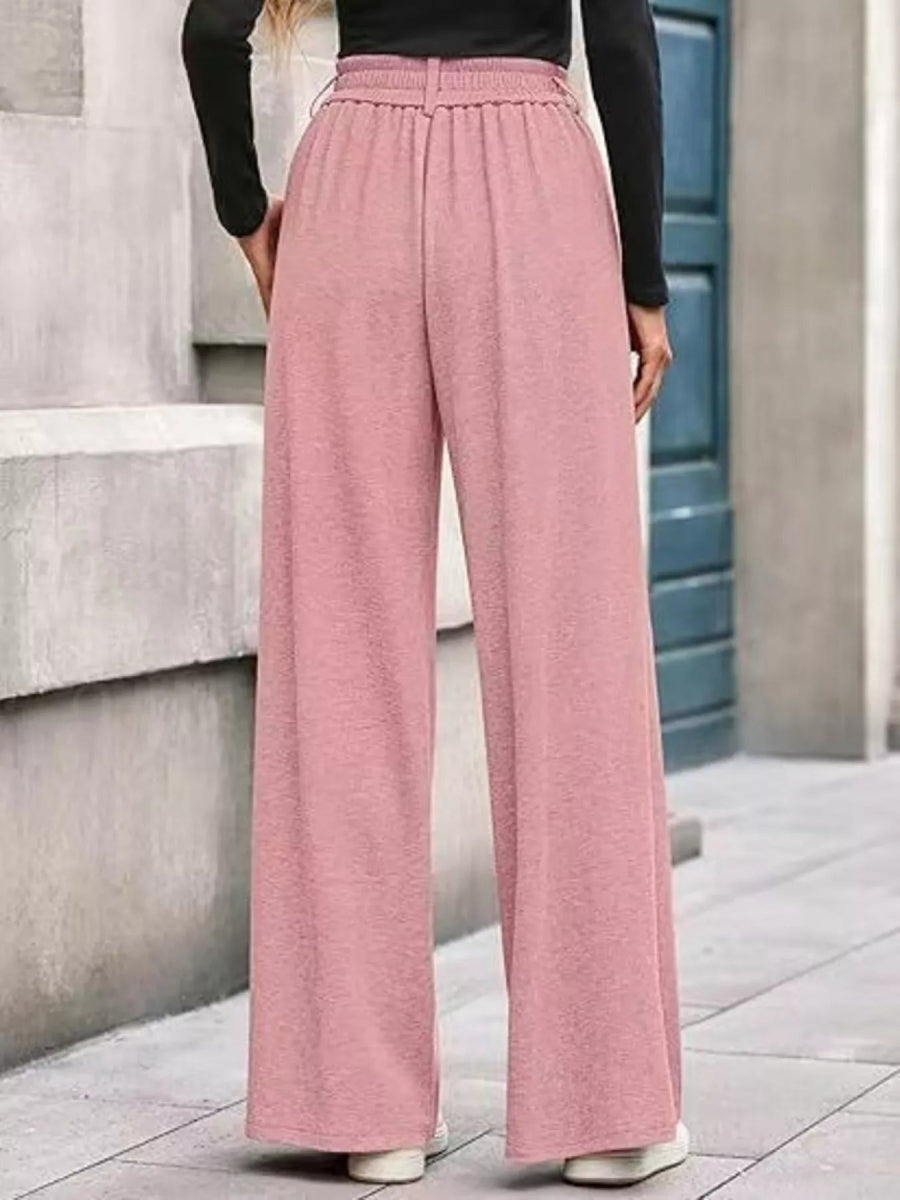 Wide - Leg Pants - CELIVINE