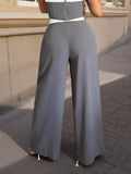 Wide Leg Pants - CELIVINE