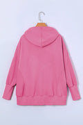 Quarter - Snap Dropped Shoulder Hoodie - CELIVINE