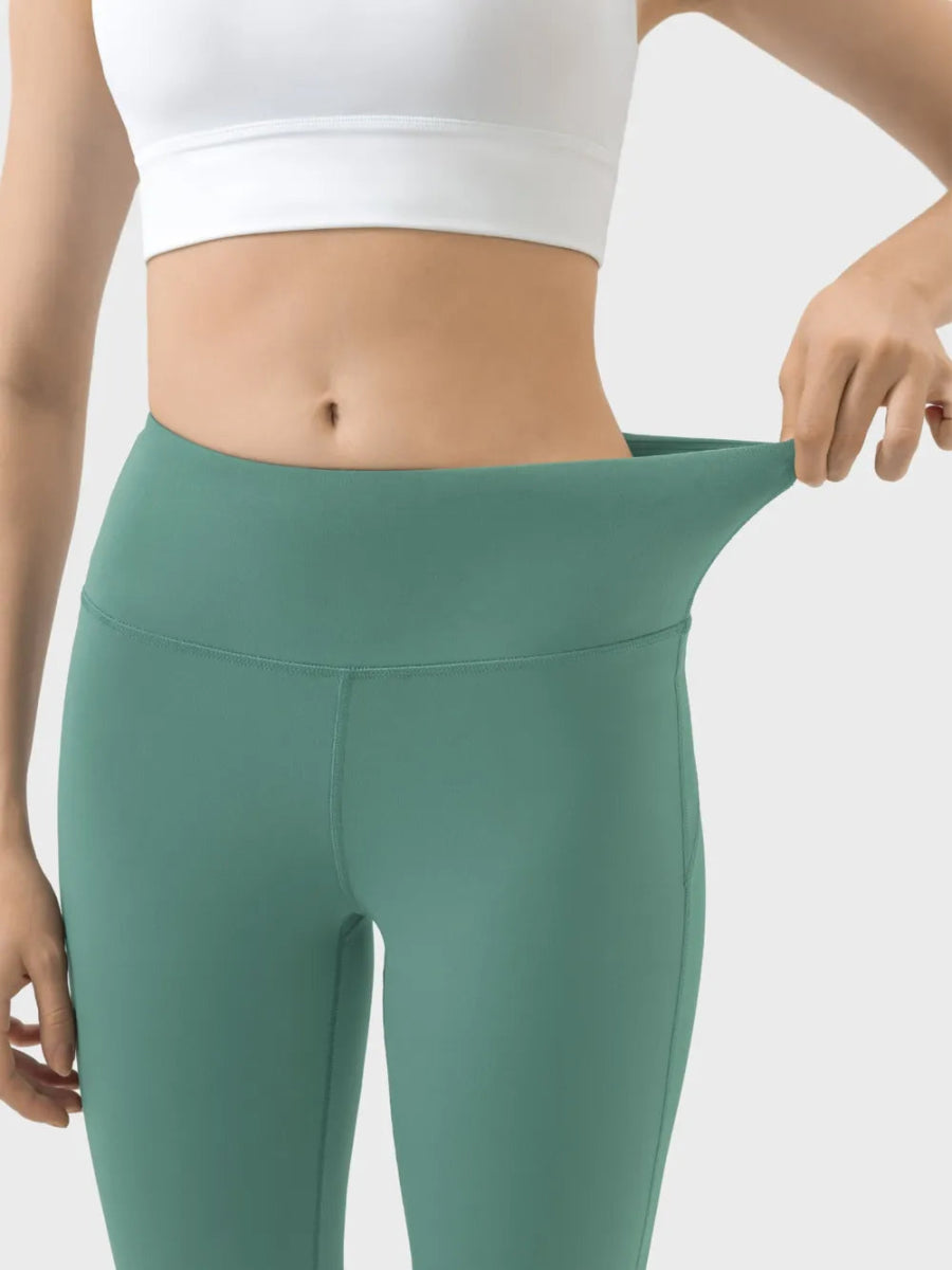 High Waist Active Pants - CELIVINE