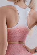 Gradient Racerback Sports Bra - CELIVINE