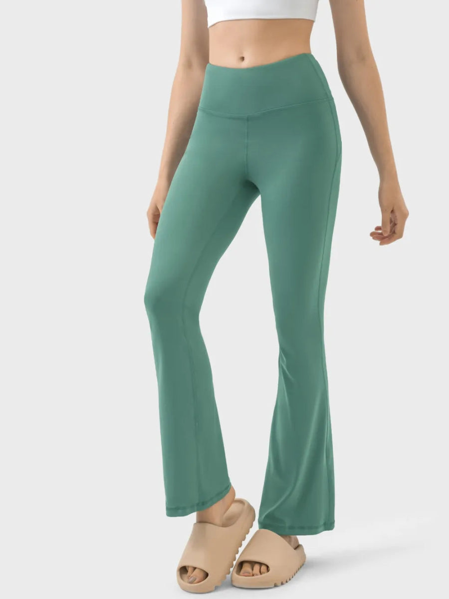 High Waist Active Pants - CELIVINE