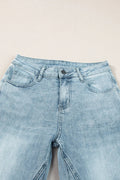 Wide Leg Jeans with Pockets - CELIVINE