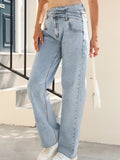 Wide Leg Jeans - CELIVINE