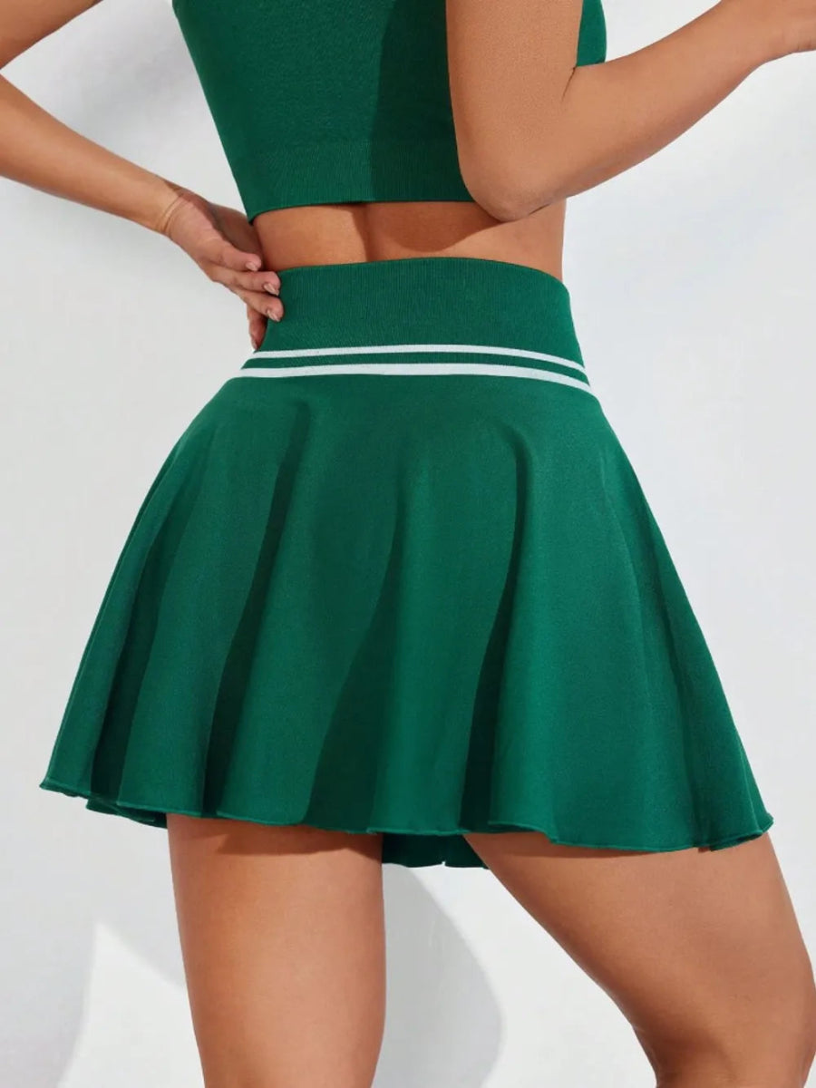 High Waist Mini Active Skirt - CELIVINE