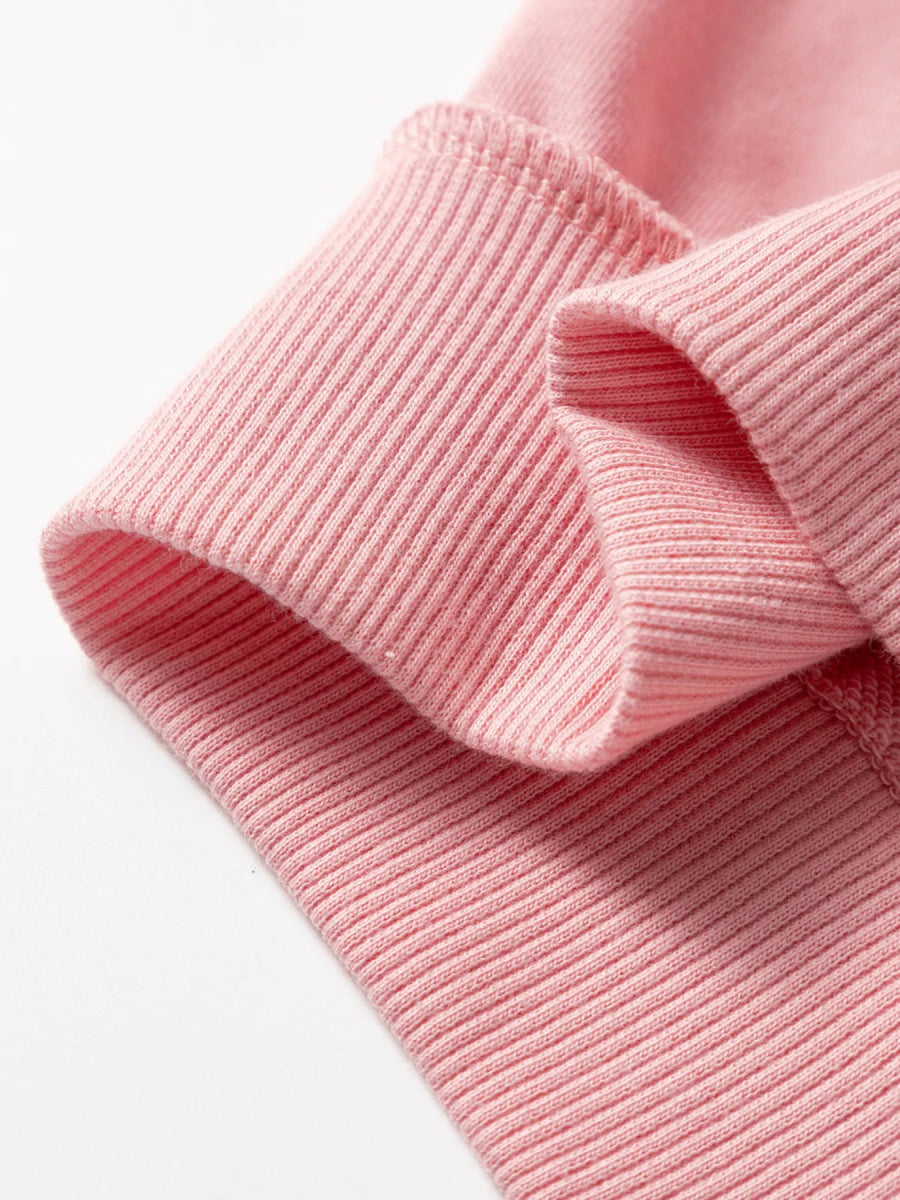 Striped Mesh Sleeve Patchwork Exposed Seam Top - CELIVINE