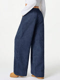 Wide Leg Drawstring Pants - CELIVINE
